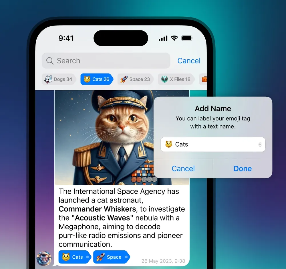 Telegram消息频率